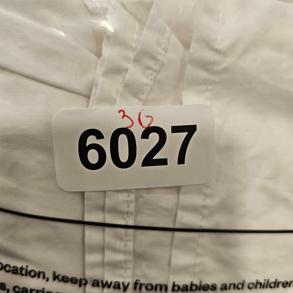 J.Crew Button-front cotton poplin dress White Sz 0 - Picture 14 of 14